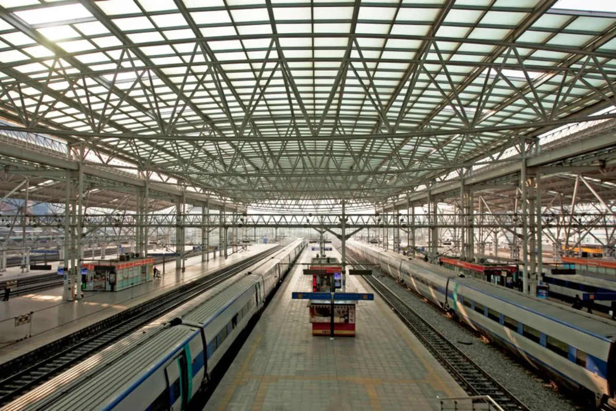 train platform