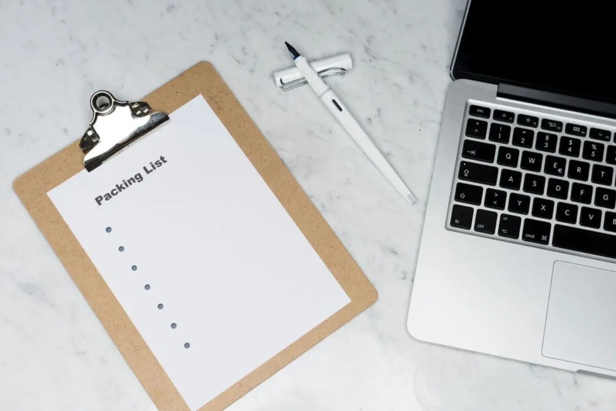 travel checklist