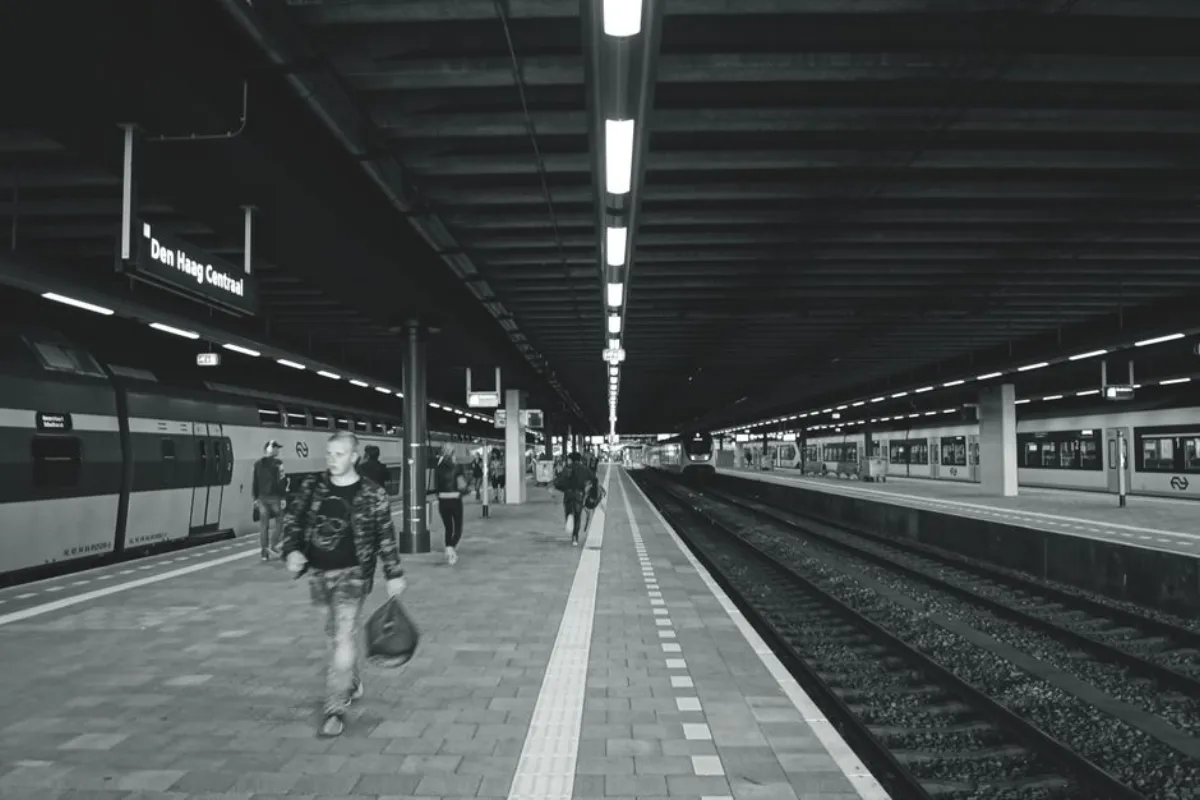 train platform
