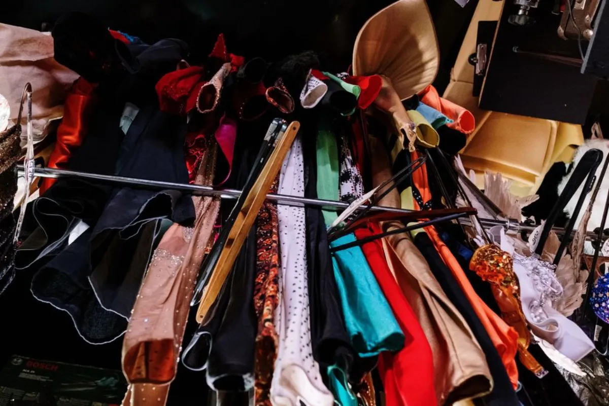 dress wardrobe